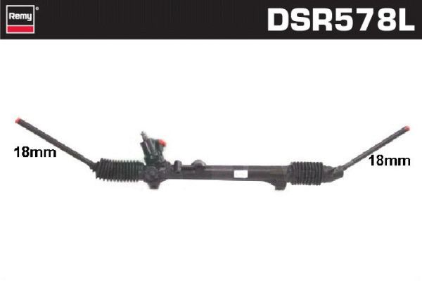 DELCO REMY Рулевой механизм DSR585L